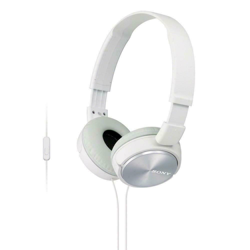Sony MDR-ZX310AP/W Headphone with microphone - White Refurbished - Sony refurbished available on Backmarket