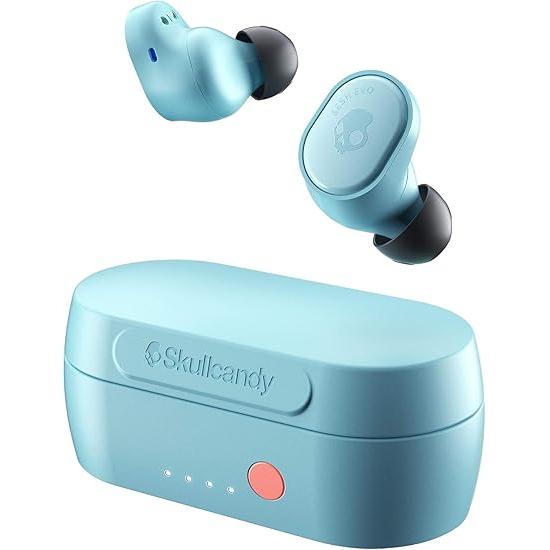 Skull Candy Sesh Evo Noise cancelling Headphone Bluetooth with microphone - Blue Refurbished - Skullcandy refurbished available on Backmarket