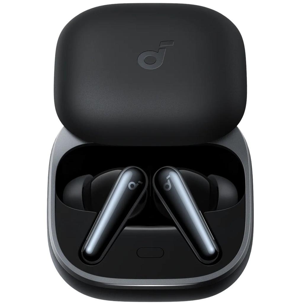 Soundcore Liberty 5 Earbud Noise-Cancelling Bluetooth Earphones - Black Refurbished - Anker Soundcore refurbished available on Backmarket