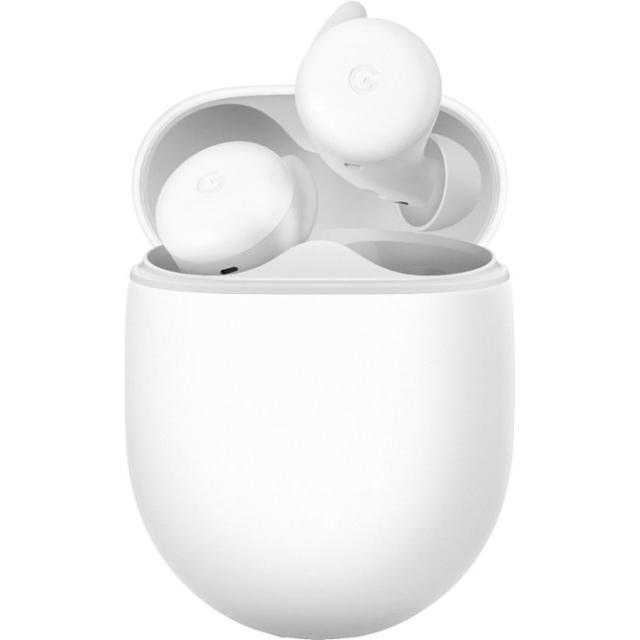 Google Pixel Buds A-Series Earbud Noise-Cancelling Bluetooth Earphones - White Refurbished - Google refurbished available on Backmarket