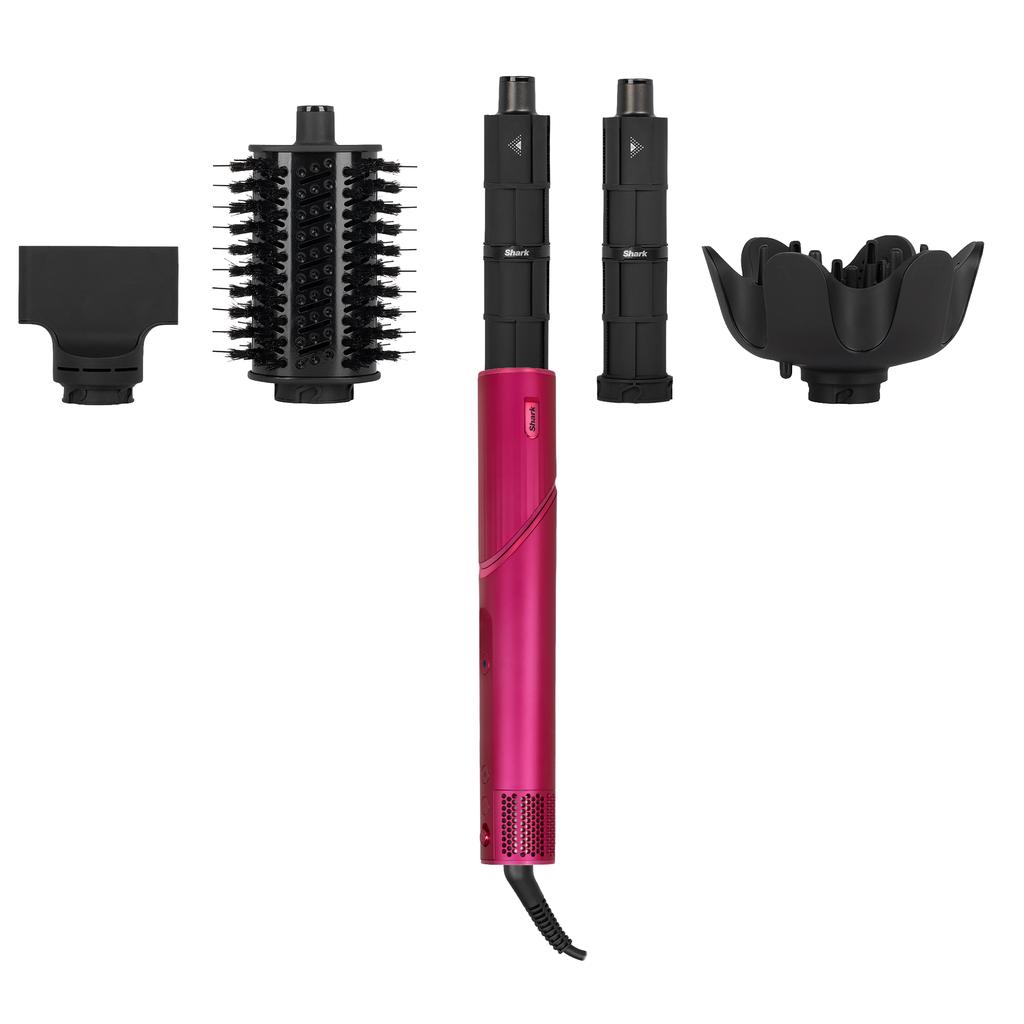 Shark FlexStyle Pro Curls Limited Edition - Pink Hair straightener Refurbished - Shark refurbished available on Backmarket
