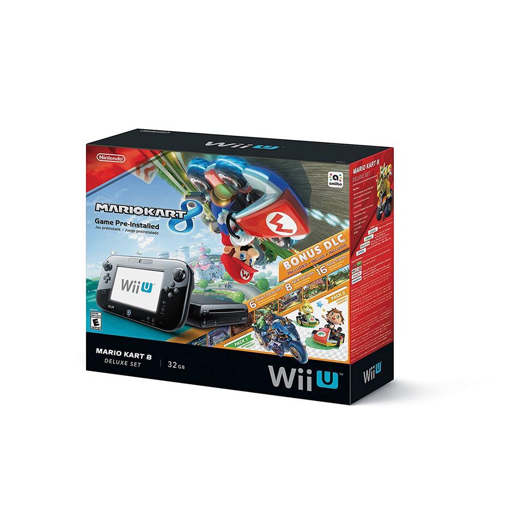 Wii U 32GB - Black + Mario Kart 8 Refurbished - Nintendo refurbished available on Backmarket