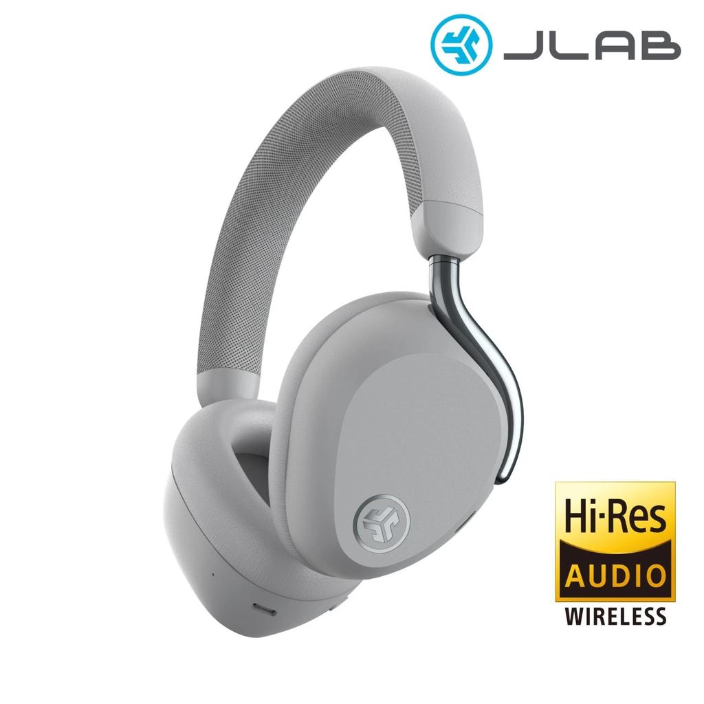 Jlab Epic Lux Lab Edition Noise cancelling Headphone Bluetooth with microphone - Silver Reconditionné - JLab Audio refurbished available on Backmarket
