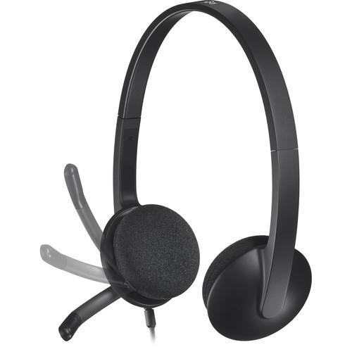 Buy Logitech H340 Headphone with microphone - Black Refurbished - $29.99 Logitech H340 Headphone with microphone - Black Refurbished - Logitech refurbished available on Backmarket