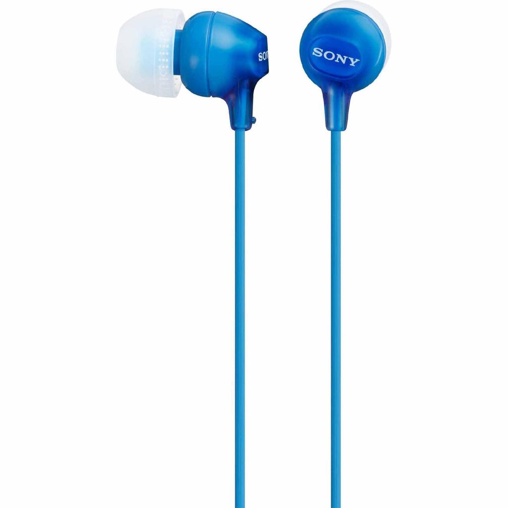 Buy Sony MDR-EX15LP Earphones - Blue Refurbished - $11.00 Sony MDR-EX15LP Earphones - Blue Refurbished - Sony refurbished available on Backmarket