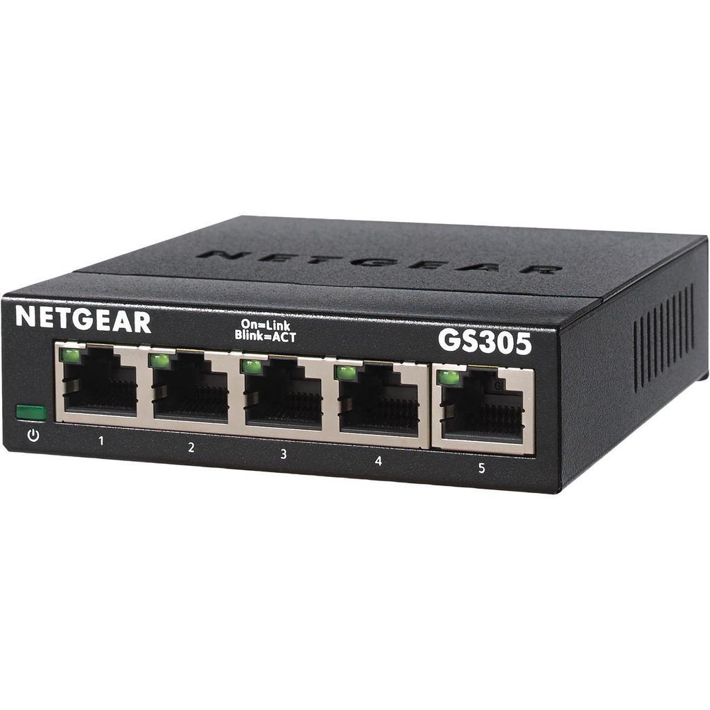 Netgear GS305-300PAS hubs & switches Refurbished - Netgear refurbished available on Backmarket