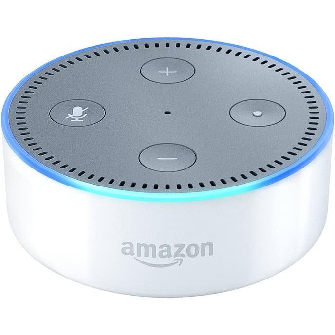 Amazon Echo Dot 2nd Gen Bluetooth speakers - Gray Refurbished - Amazon refurbished available on Backmarket