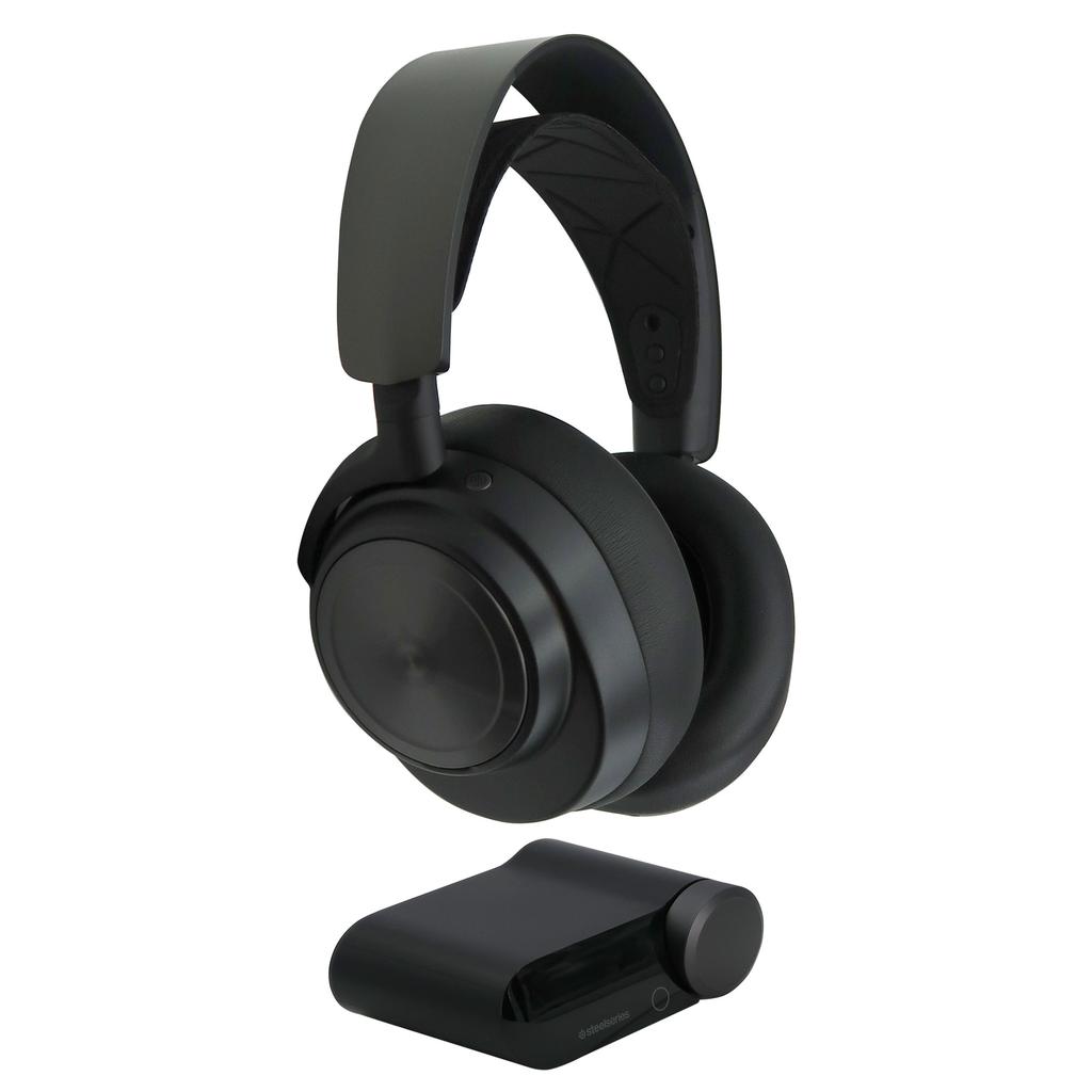 Steelseries 61520 Noise cancelling Gaming Headphone Bluetooth with microphone - Black Refurbished - SteelSeries refurbished available on Backmarket