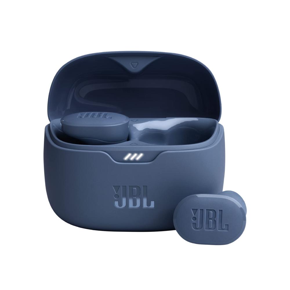 JBL Tune Buds Earbud Noise-Cancelling Bluetooth Earphones - Blue Reconditionné - JBL refurbished available on Backmarket