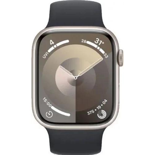 Apple Watch Series 9 (2023) GPS + Cellular 45 mm - Aluminium Starlight Refurbished - Apple refurbished available on Backmarket