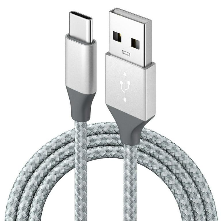 Powerp Braided Nylon Metallic Micro USB Charge & Sync Cable 10Ft Smartphone Accessories Refurbished - N/A (Il n'y a pas assez d'in refurbished available on Backmarket