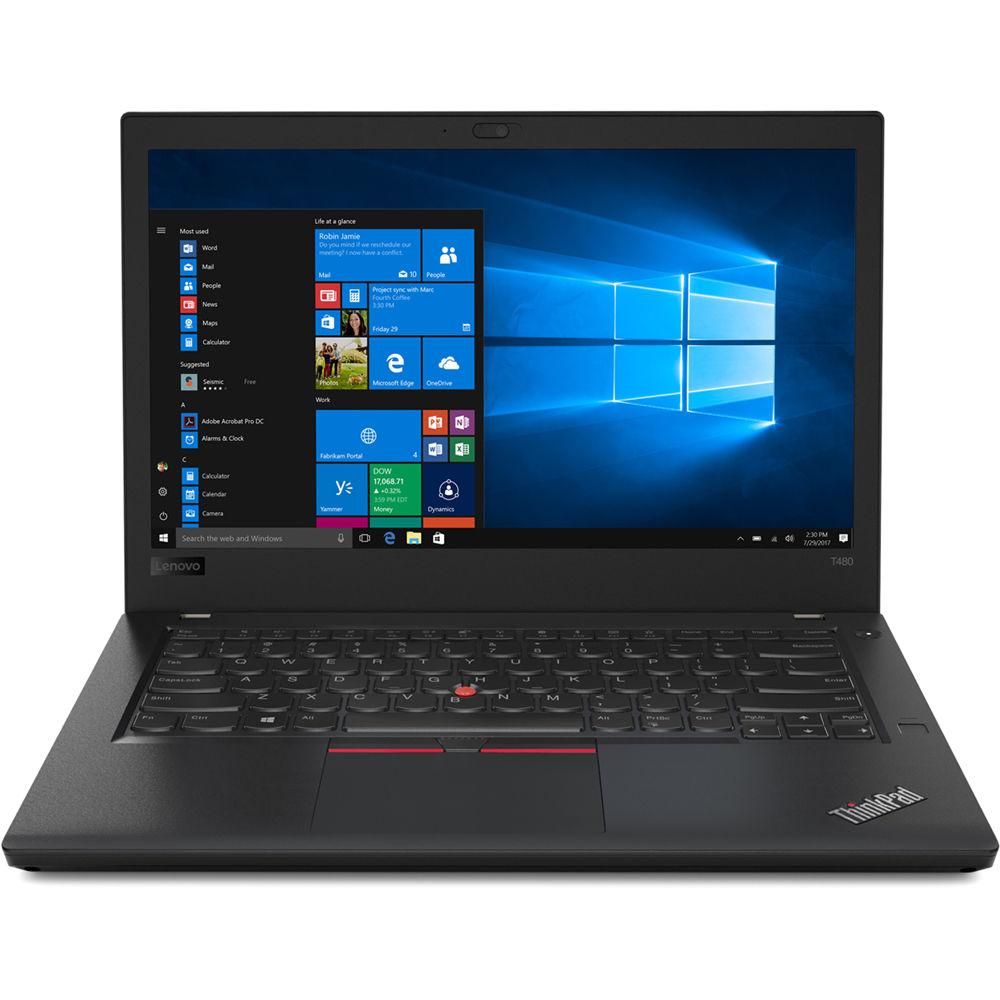 Lenovo T480 14-inch (2017) - Core i5-8250U - 16 GB - SSD 512 GB Reconditionné - Lenovo refurbished available on Backmarket