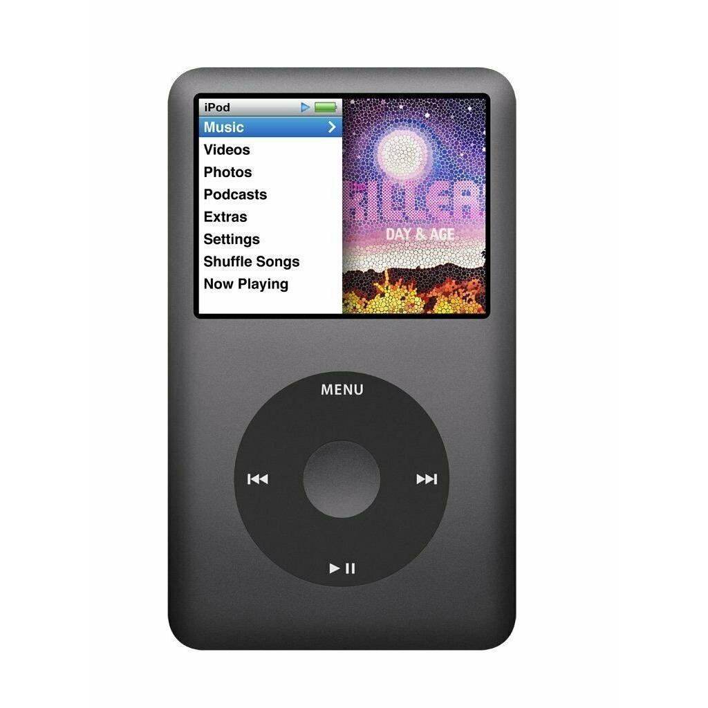 iPod classic 6 2007 80GB - Black Refurbished - Apple refurbished available on Backmarket