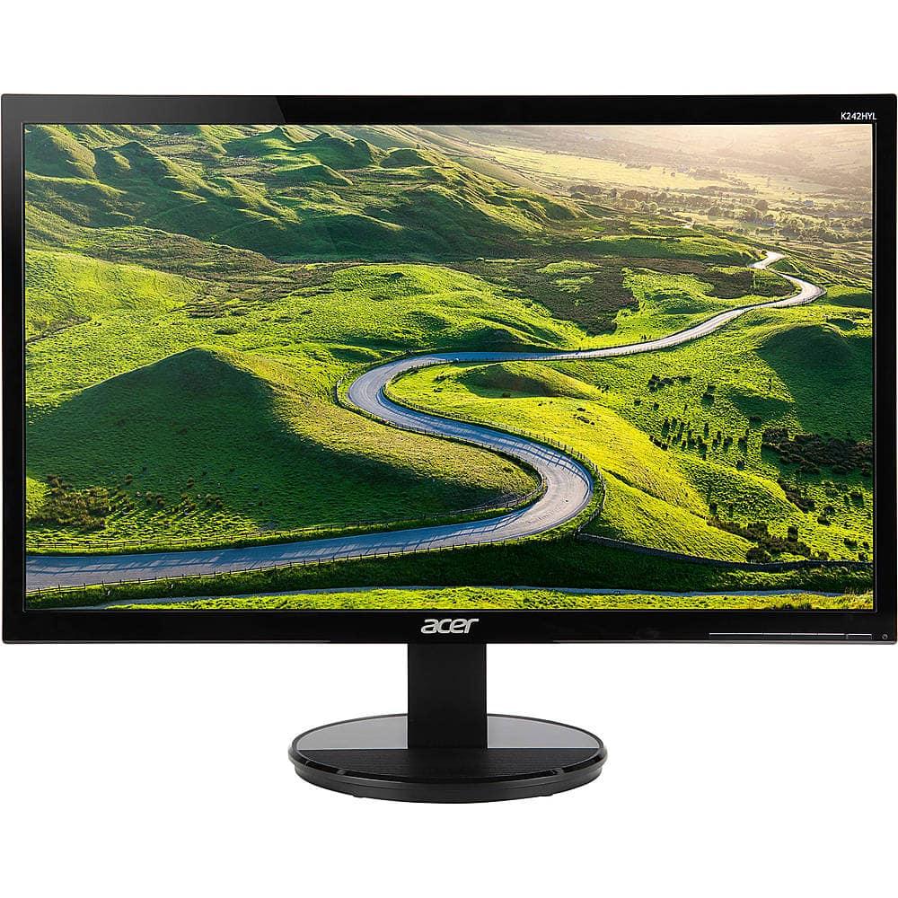 Acer 24-inch Monitor 1920 x 1080 LCD (K242HYL Hbi) Reconditionné - Acer refurbished available on Backmarket