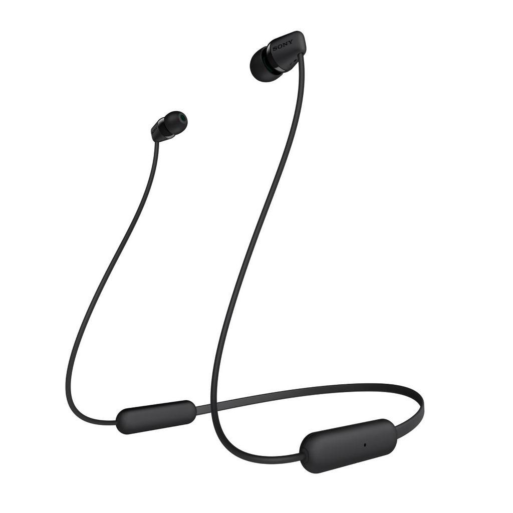 Sony WIC200B Earbud Earphones - Black Refurbished - Sony refurbished available on Backmarket