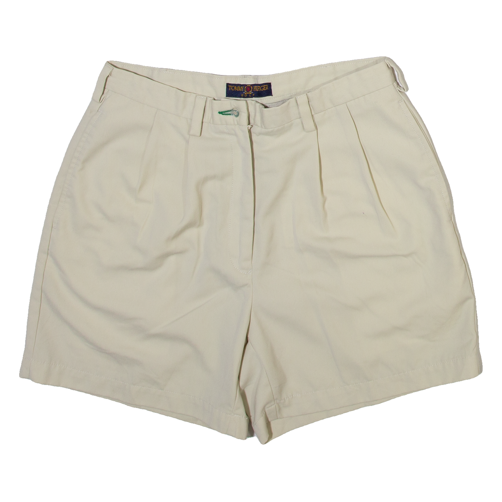 TOMMY HILFIGER Womens Casual Shorts Cream S W28 Refurbished - N/A refurbished available on Cerqular