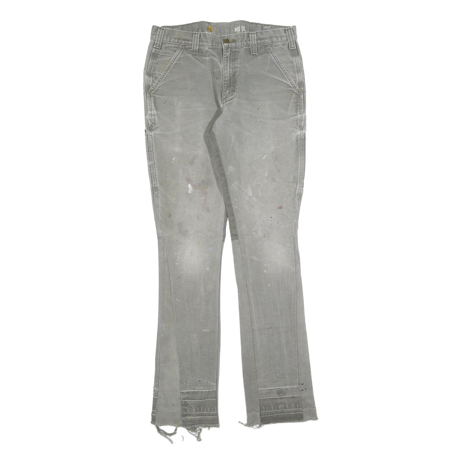 CARHARTT Womens Relaxed Fit Straight Cotton Blend Denim W32 L36 Workwear Refurbished - N/A refurbished available on Cerqular