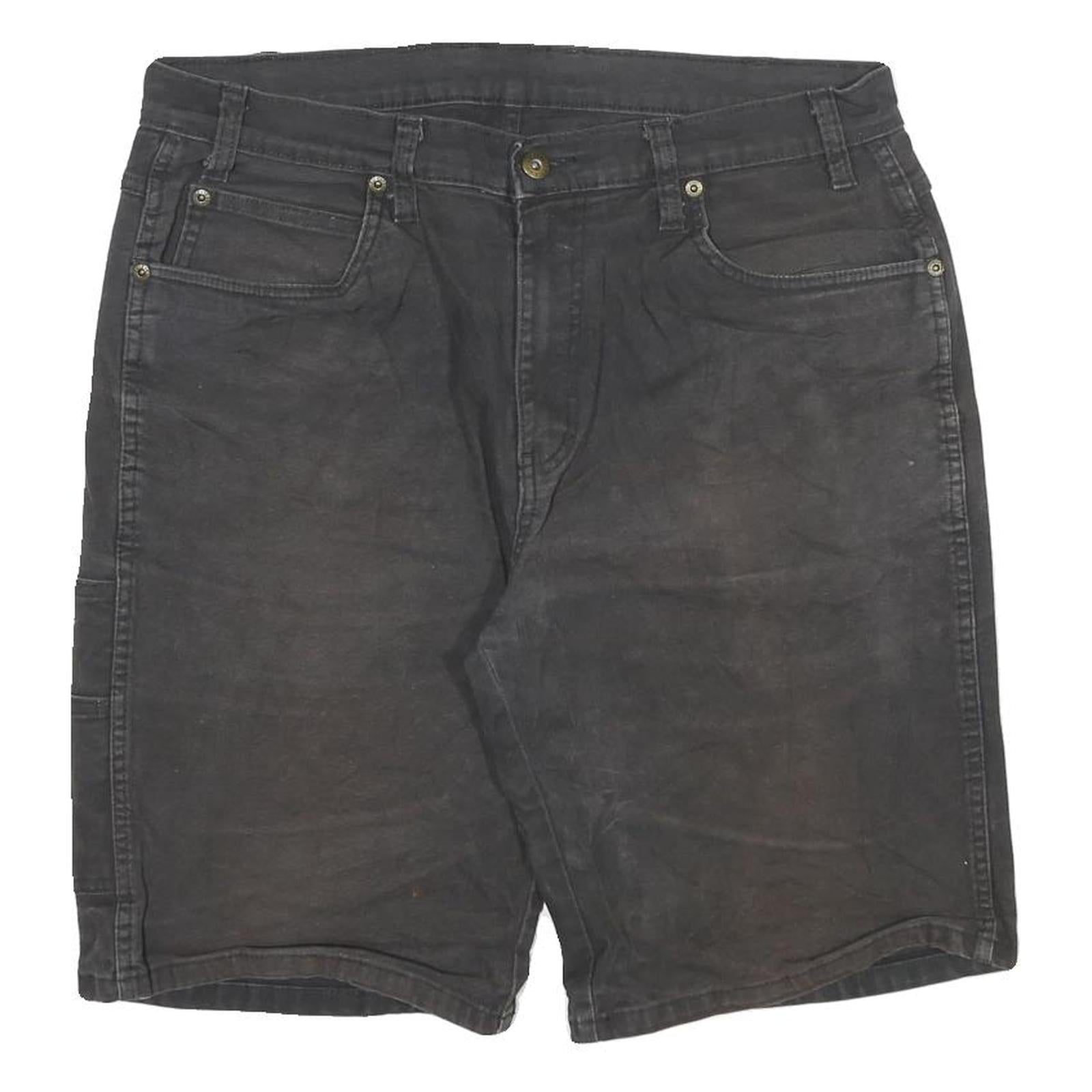 DICKIES Mens Shorts Black Cargo XL W32 Workwear Cotton Blend Casual Refurbished - N/A refurbished available on Cerqular
