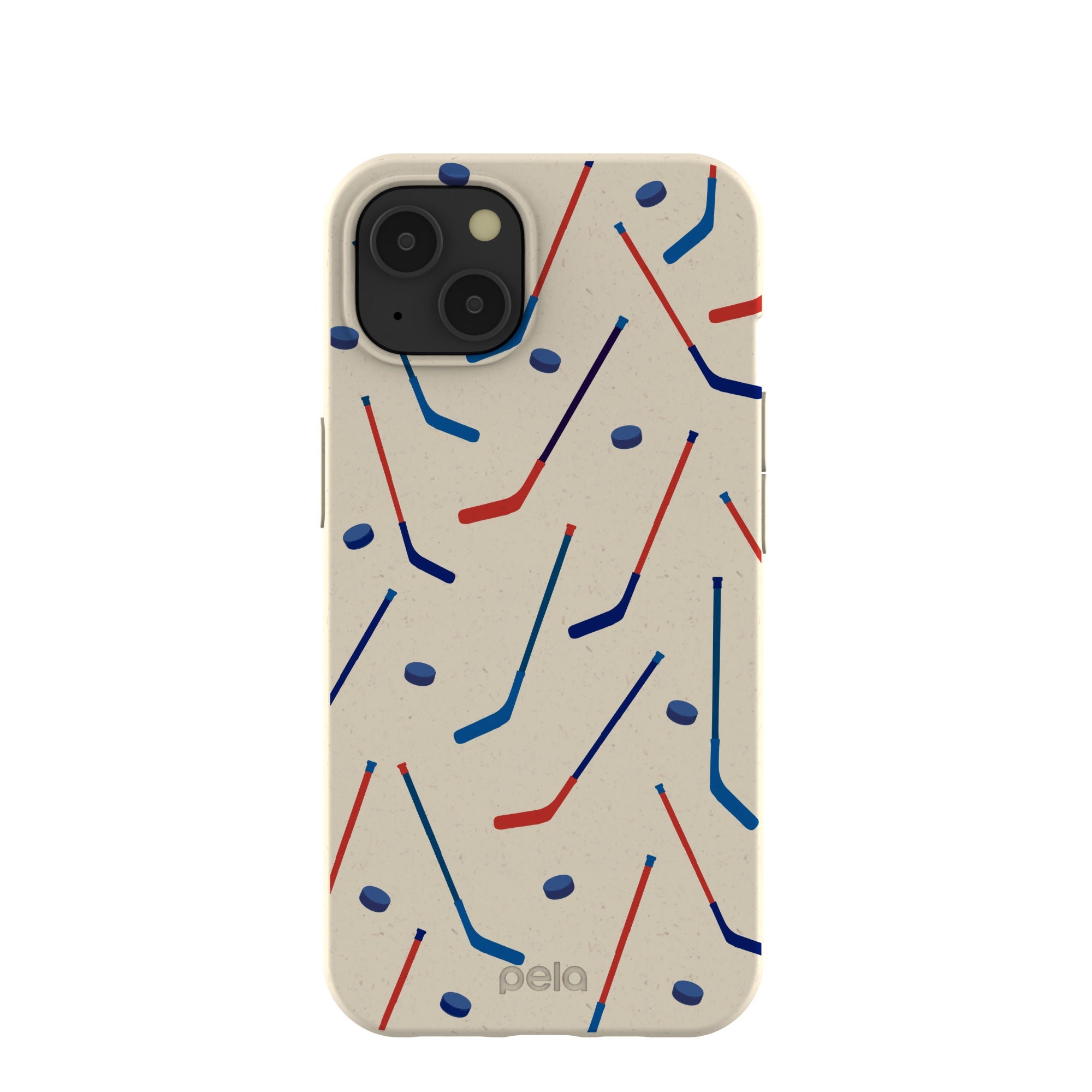 London Fog Pucks and Sticks iPhone 13 Case Refurbished - Pela Case refurbished available on Cerqular