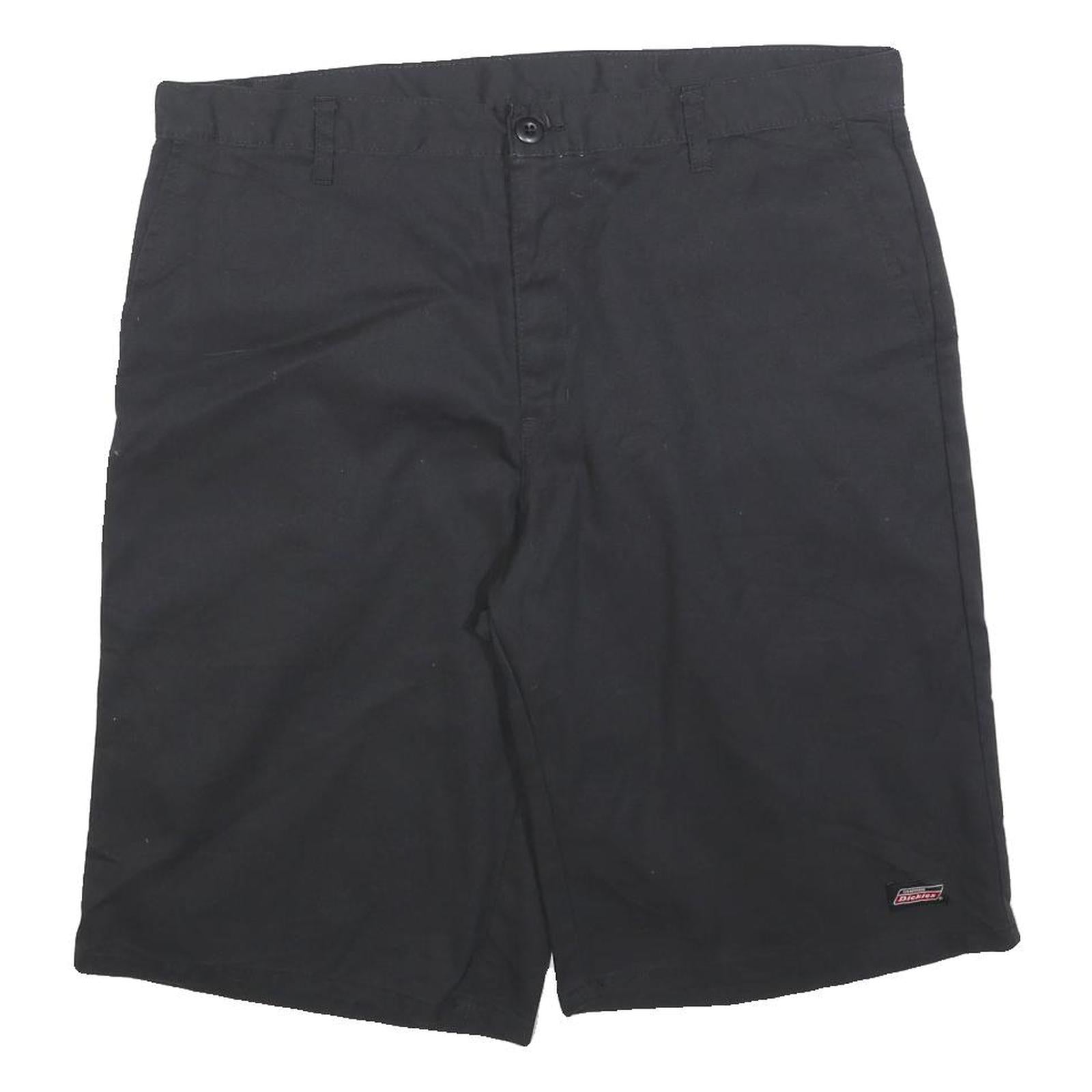 DICKIES Mens Black Casual Cotton Blend Shorts XL W38 Workwear Utility Refurbished - N/A refurbished available on Cerqular