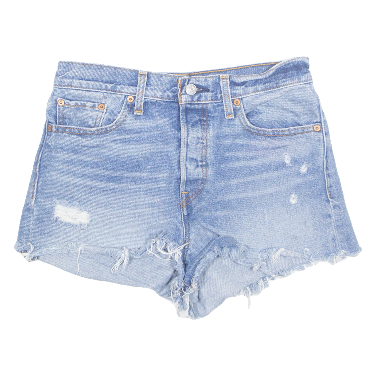 Buy LEVI'S Cut Off Womens Denim Shorts Blue M W29 Refurbished - $23.39 LEVI'S Cut Off Womens Denim Shorts Blue M W29 Refurbished - N/A refurbished available on Cerqular