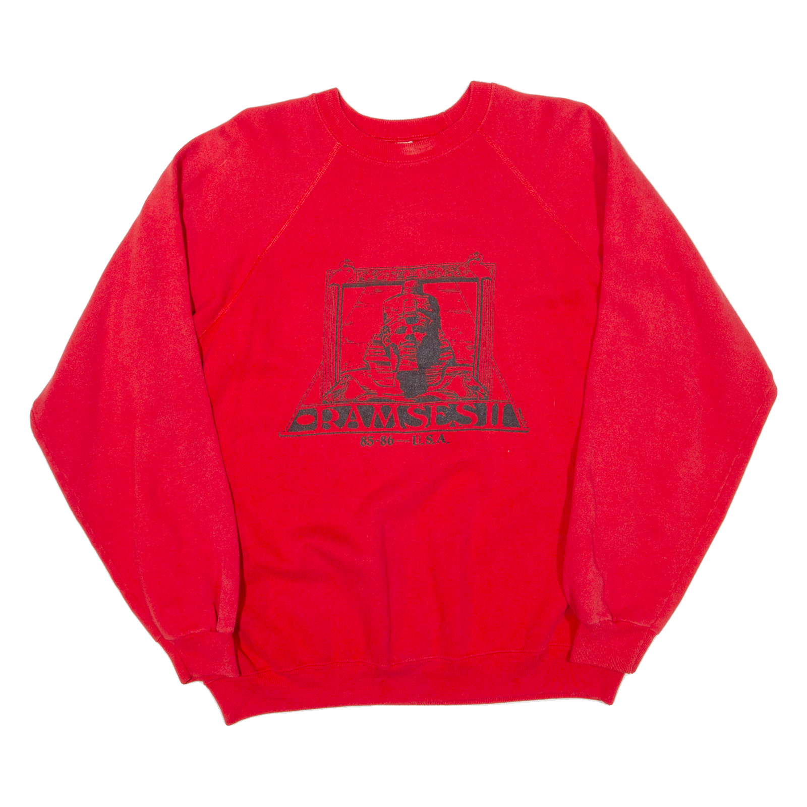 HAINES Ramses Ii Mens Sweatshirt Red XL Refurbished - N/A refurbished available on Cerqular