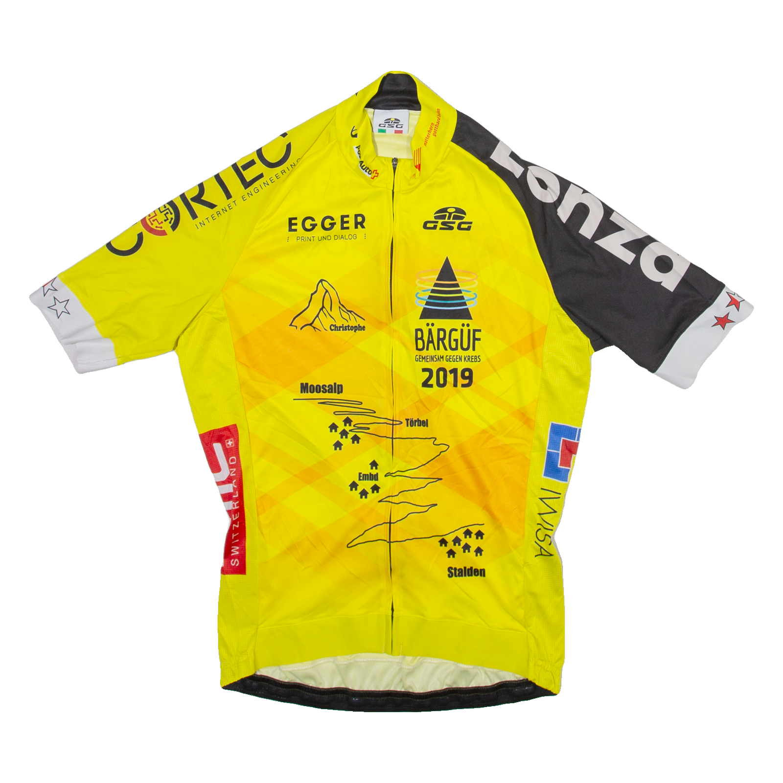 GSG Full Zip Mens Jersey Yellow S Refurbished - N/A refurbished available on Cerqular