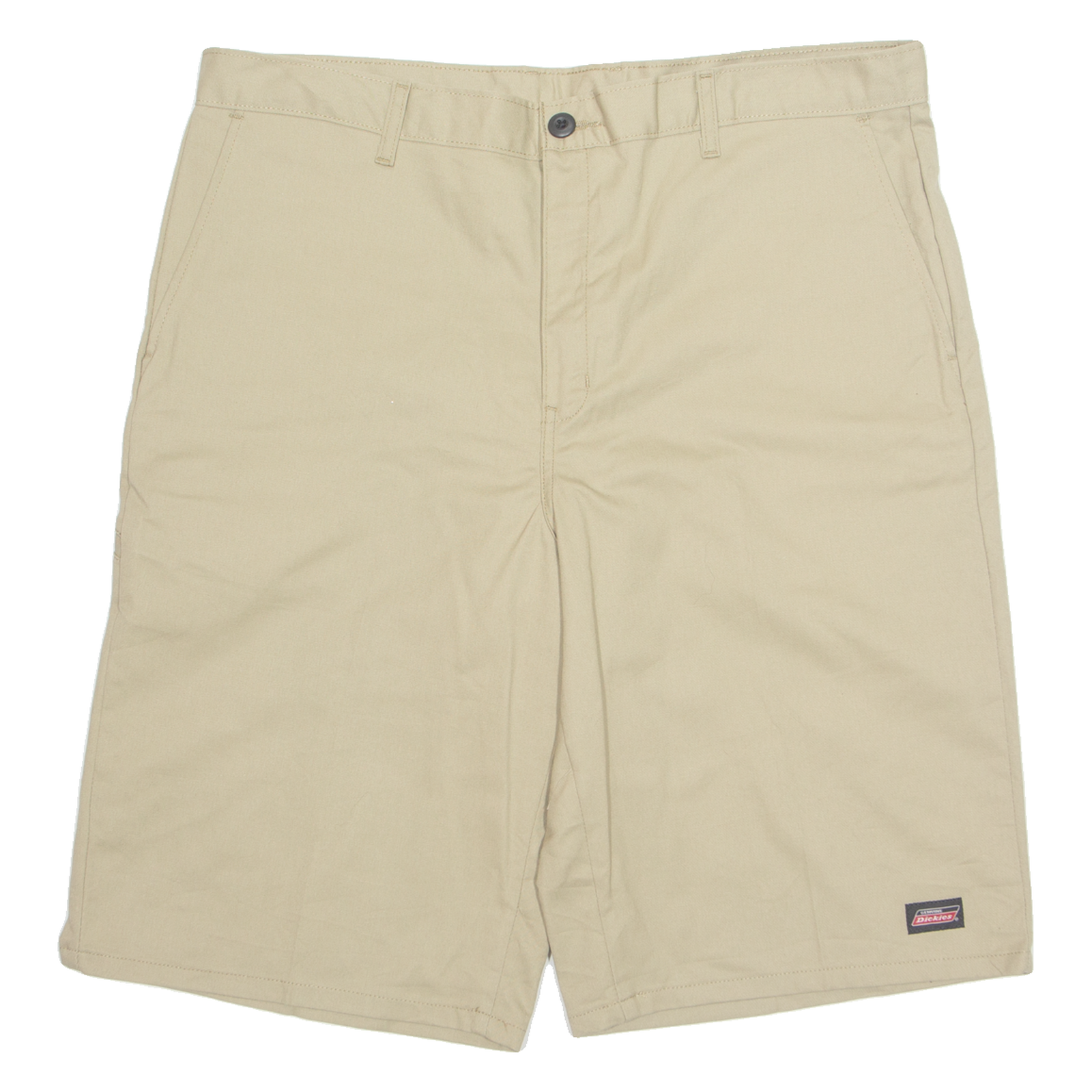 DICKIES Mens Workwear Shorts Beige XL W41 Refurbished - N/A refurbished available on Cerqular
