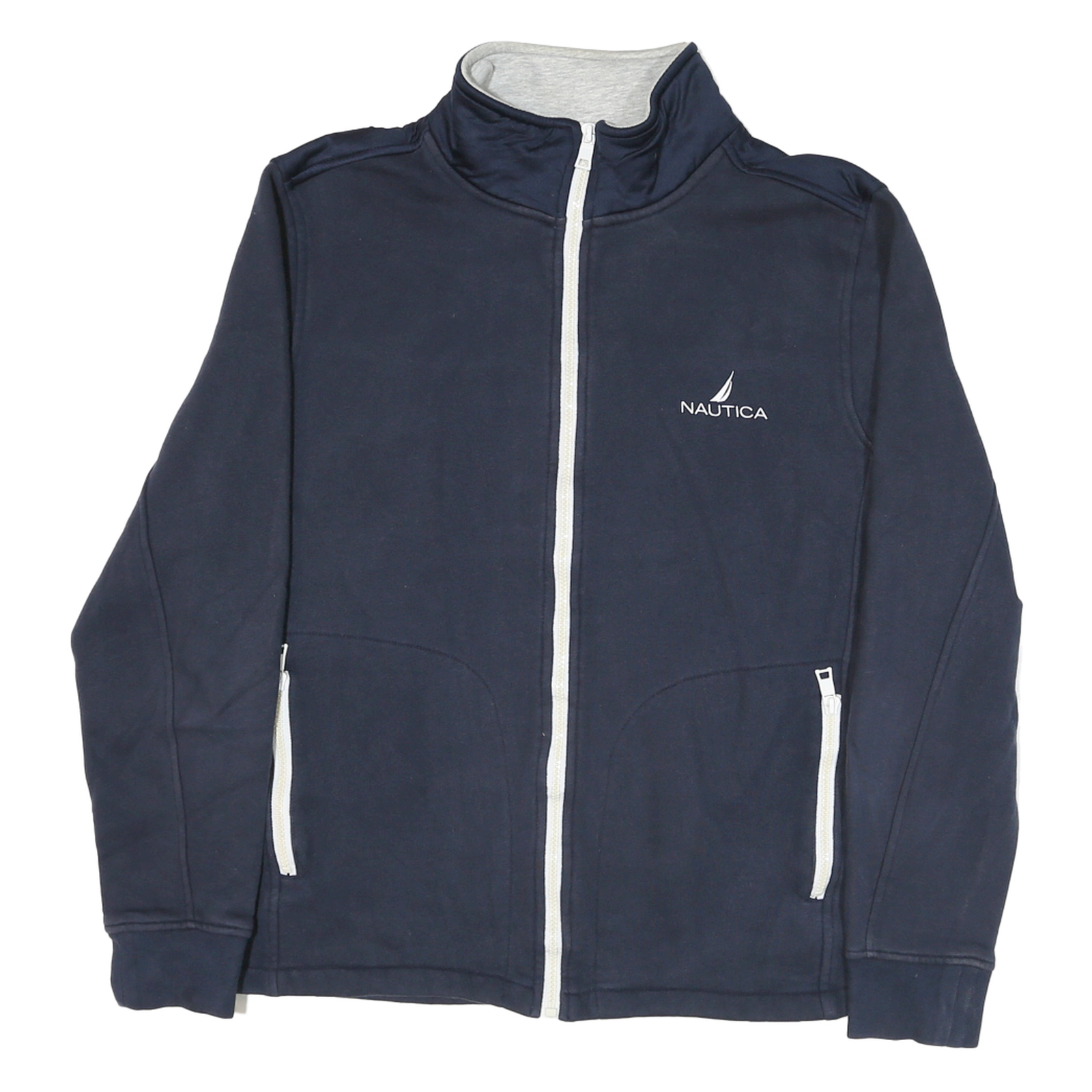 Buy NAUTICA Mens Navy Zip Jacket L Cotton Blend Casual Lightweight Warm Refurbished - $36.39 NAUTICA Mens Navy Zip Jacket L Cotton Blend Casual Lightweight Warm Refurbished - N/A refurbished available on Cerqular