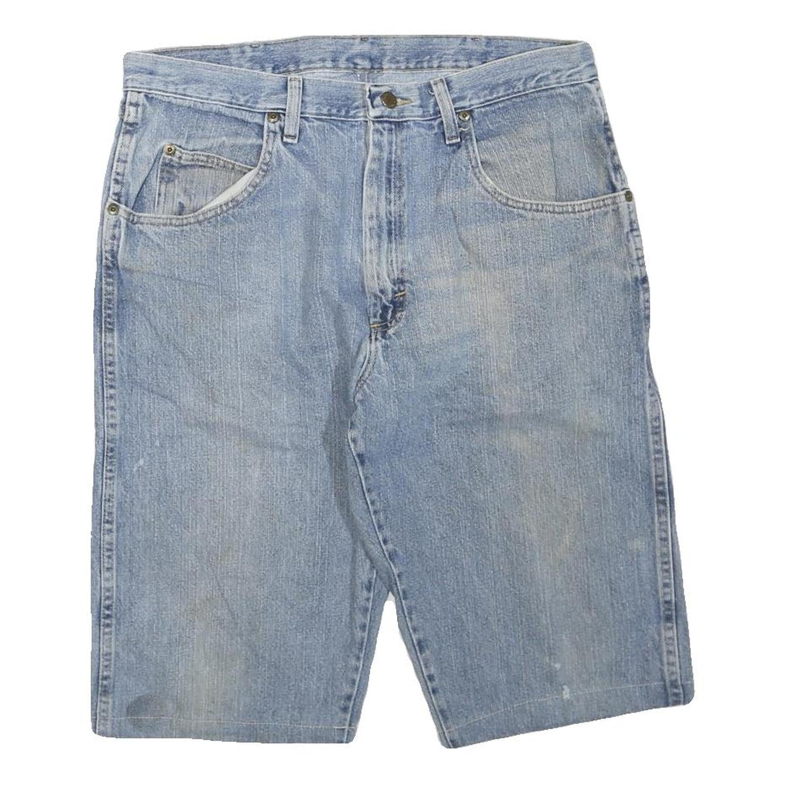 Buy WRANGLER Mens Denim Blue Casual Shorts L W36 Classic Cotton Blend Comfortable Refurbished - $22.09 WRANGLER Mens Denim Blue Casual Shorts L W36 Classic Cotton Blend Comfortable Refurbished - N/A refurbished available on Cerqular