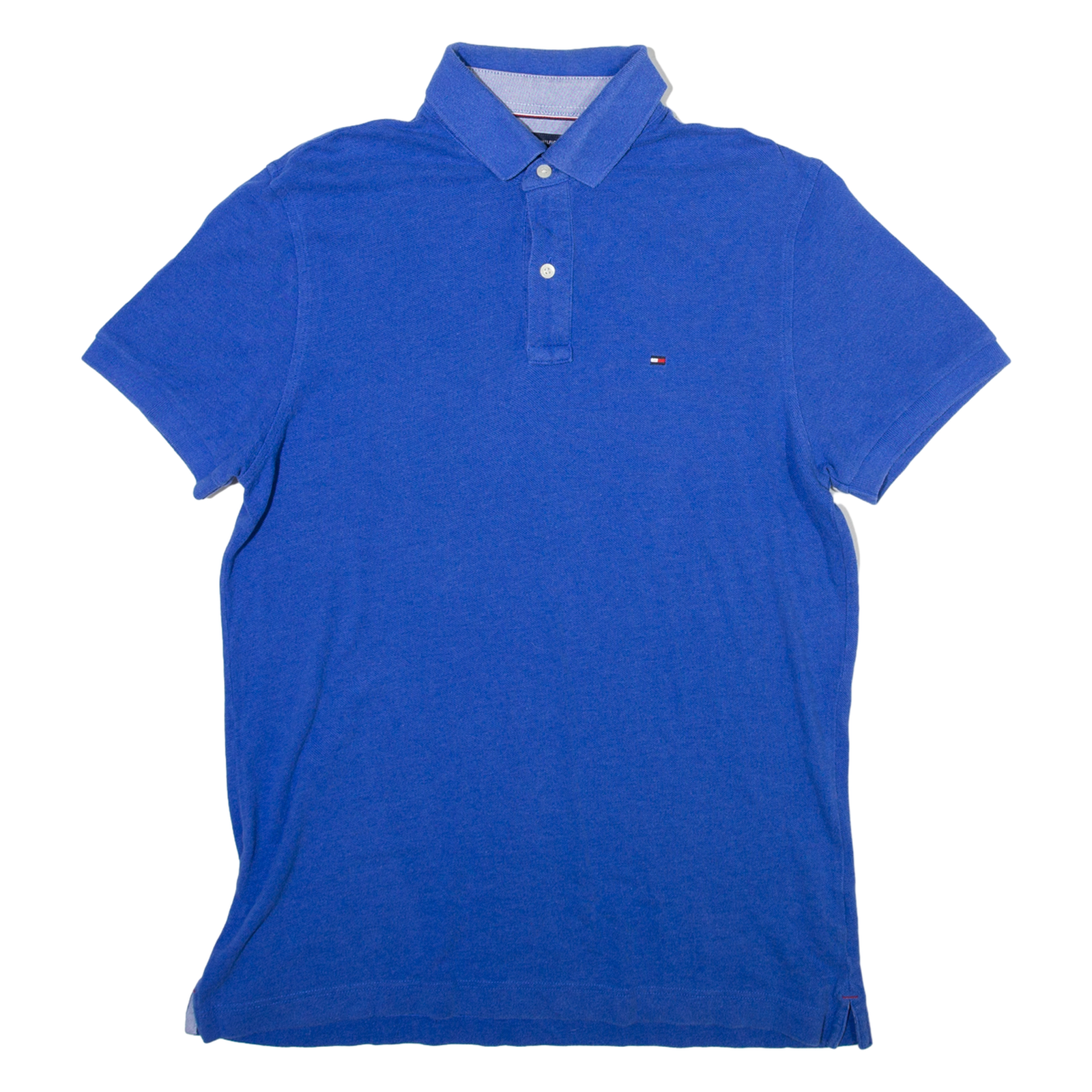 TOMMY HILFIGER Mens Polo Shirt Blue M Refurbished - N/A refurbished available on Cerqular