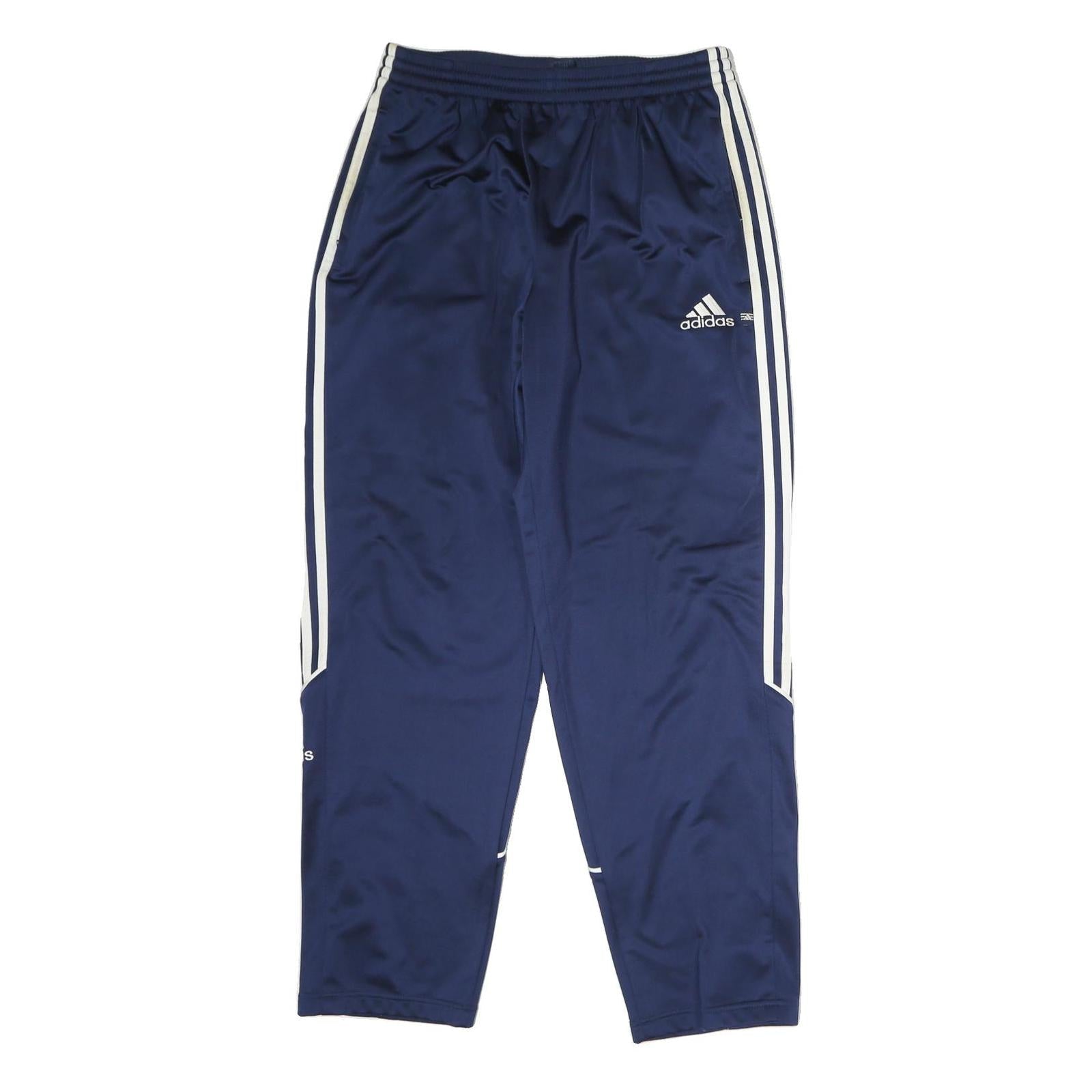 ADIDAS Mens Joggers Blue & White L W32 L30 Classic Tapered Refurbished - N/A refurbished available on Cerqular