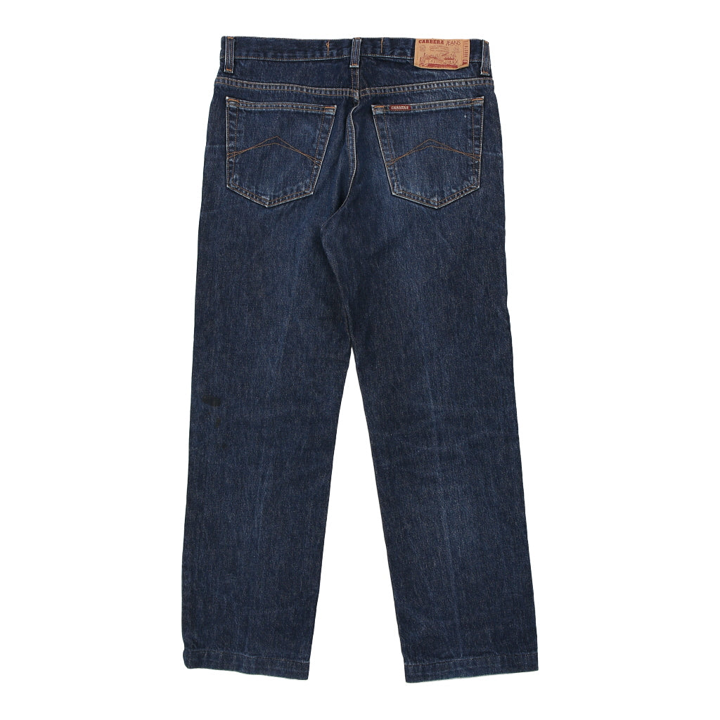 Carrera Jeans - 34W 28L Dark Wash Cotton Refurbished - Thrifted (note: this is a term often used to describe second- refurbished available on Cerqular