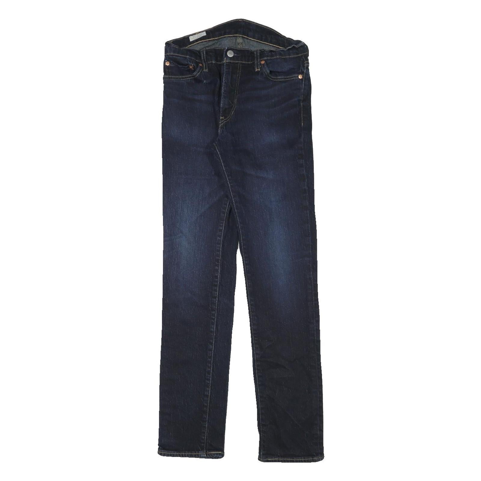 LEVI'S 511 Mens Jeans Blue Slim Skinny Denim Medium W27 L31 Classic Zip Closure Refurbished - N/A refurbished available on Cerqular