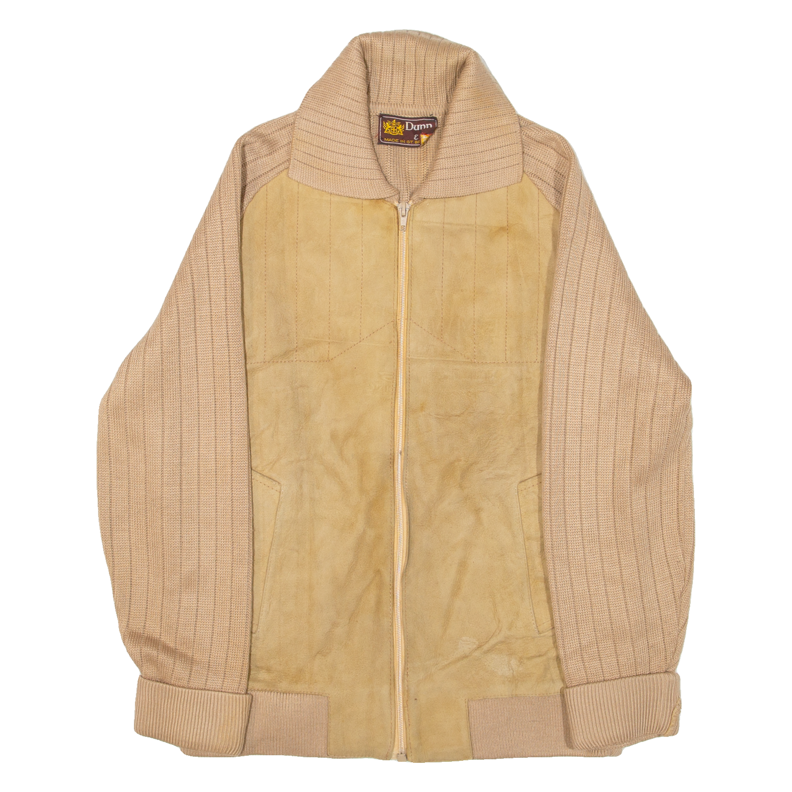 DUNN & CO Mens Jacket Beige 90s XS Refurbished - N/A refurbished available on Cerqular