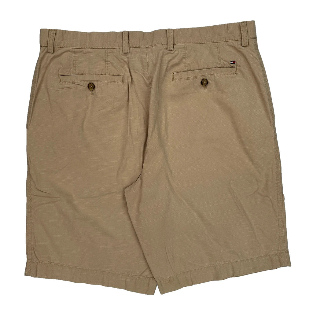 Tommy Hilfiger Chino Shorts - 34W 9L Beige Cotton Refurbished - Thrifted (note: this is a term often used to describe second- refurbished available on Cerqular