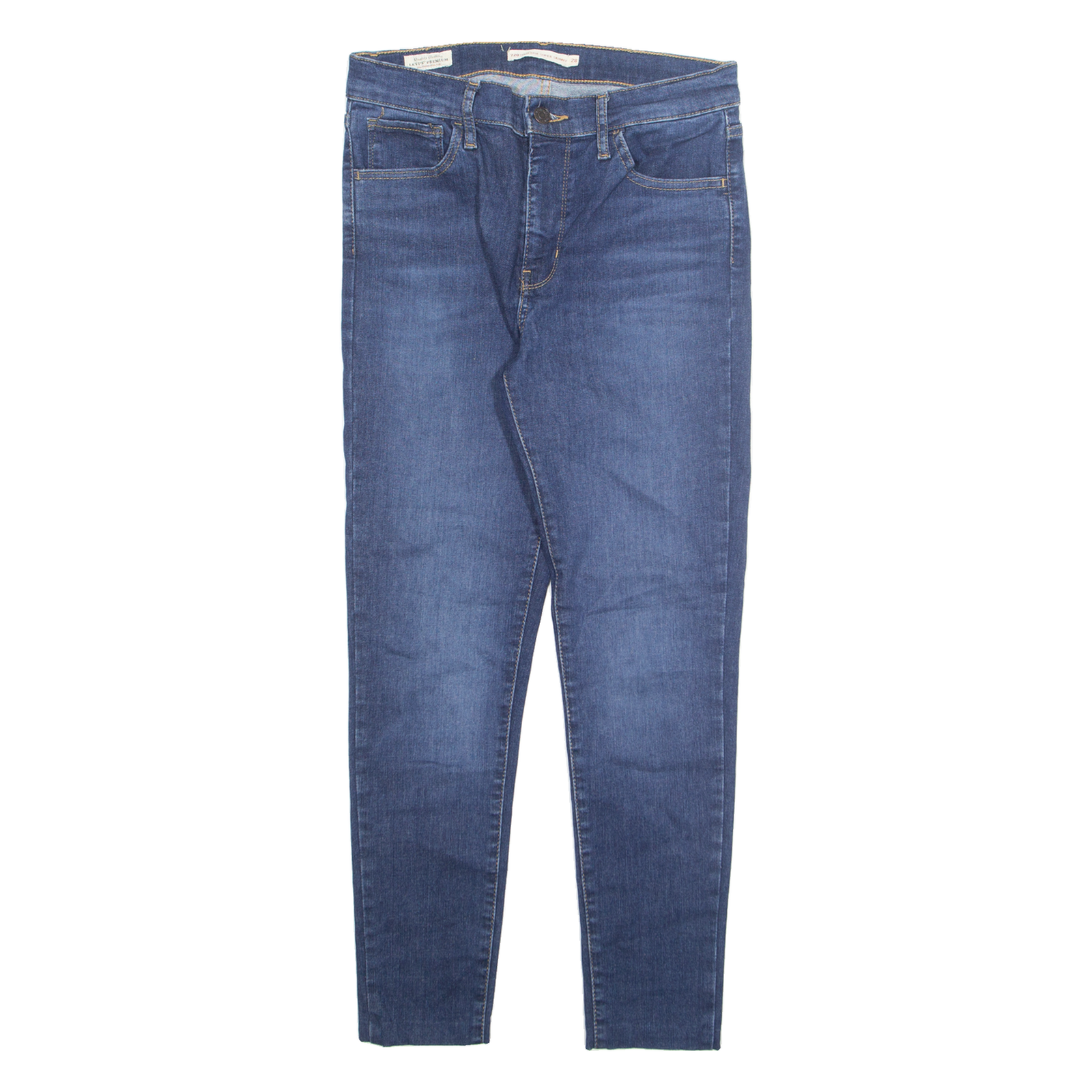 LEVI'S 720 Big E Womens Jeans Blue Slim Skinny W28 L26 Refurbished - N/A refurbished available on Cerqular