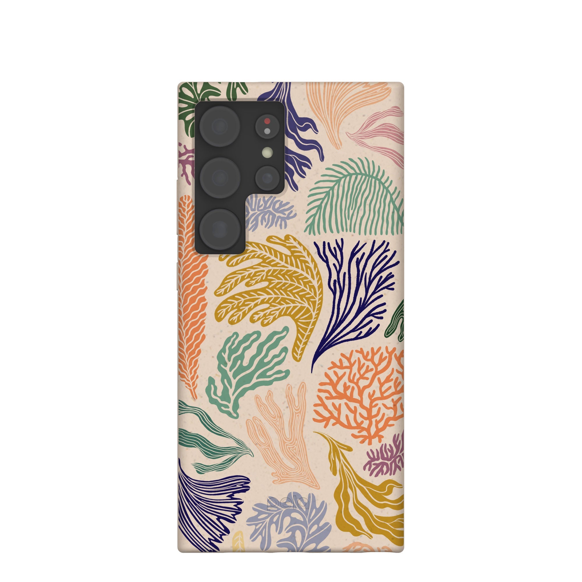 Seashell Coral Dreams Samsung Galaxy S24 Ultra Case Refurbished - Pela Case refurbished available on Cerqular