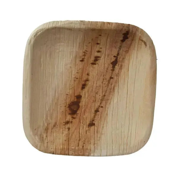 Dtocs Palm Leaf Plates 4 Inch Square (Pack 50) Tasting Plates | Bamboo Plate Like Compostable Disposable Wedding Plates For Serving Fruits, Cake, Dessert | Size: 50 Pcs. Refurbished - N/A (Note: There is no well-known brand with the initial refurbished available on Cerqular
