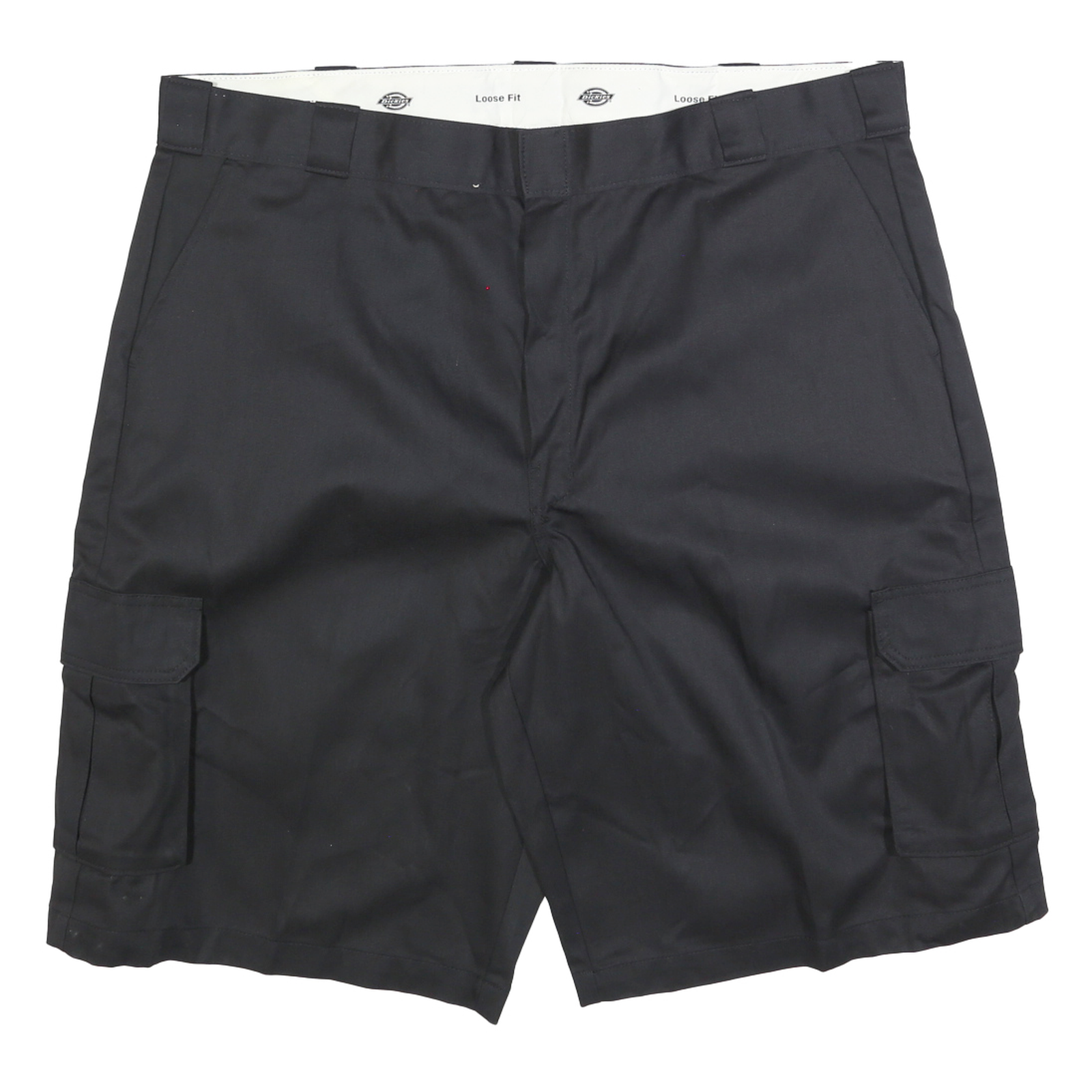 DICKIES Mens Black Cargo Shorts 2XL W44 Loose Fit Workwear Pocket Refurbished - N/A refurbished available on Cerqular