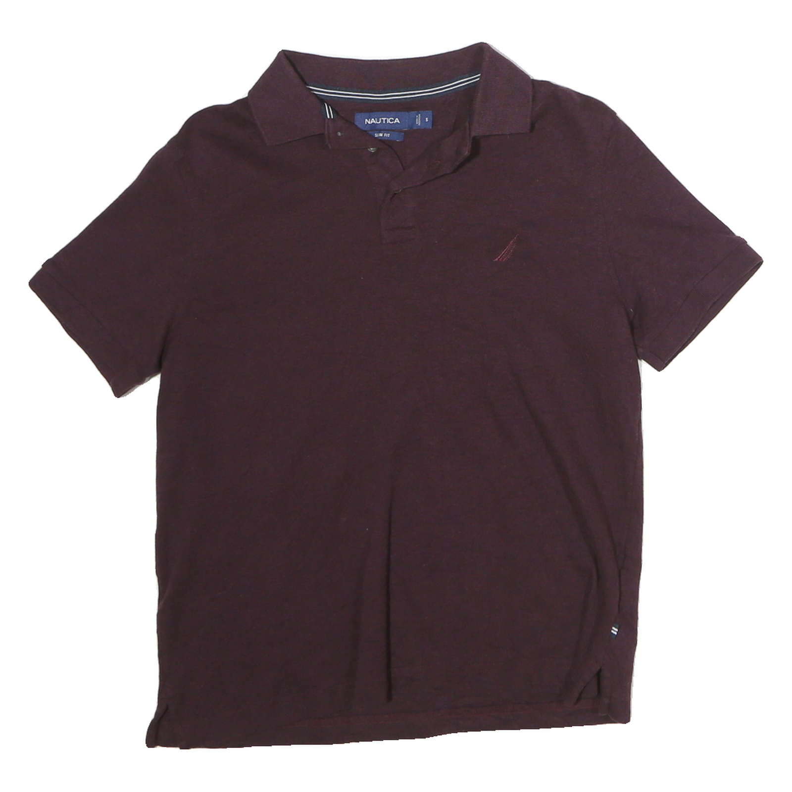 Buy NAUTICA Mens Maroon Slim Fit Short Sleeve Plain S Cotton Polo Shirt Casual Refurbished - $23.39 NAUTICA Mens Maroon Slim Fit Short Sleeve Plain S Cotton Polo Shirt Casual Refurbished - N/A refurbished available on Cerqular