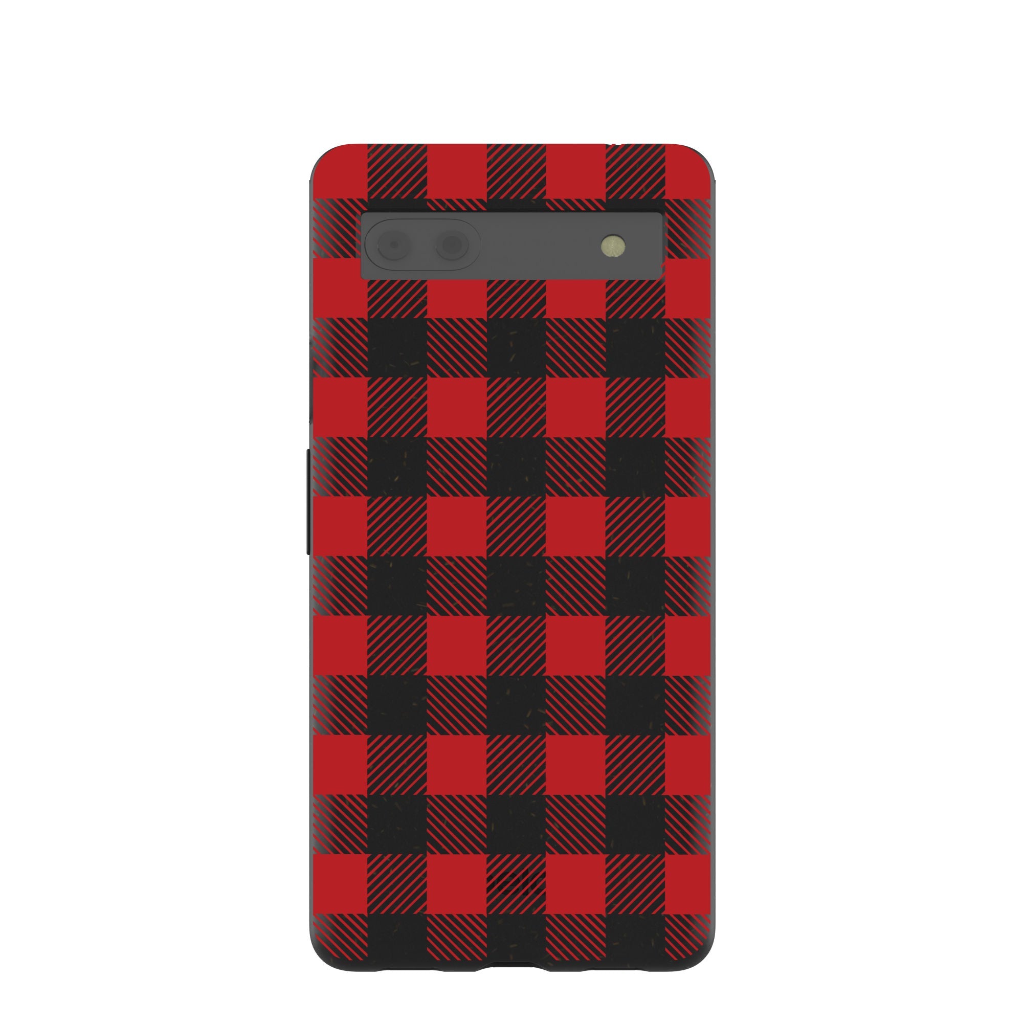 Black Flannel Google Pixel 6a Case Refurbished - Pela Case refurbished available on Cerqular