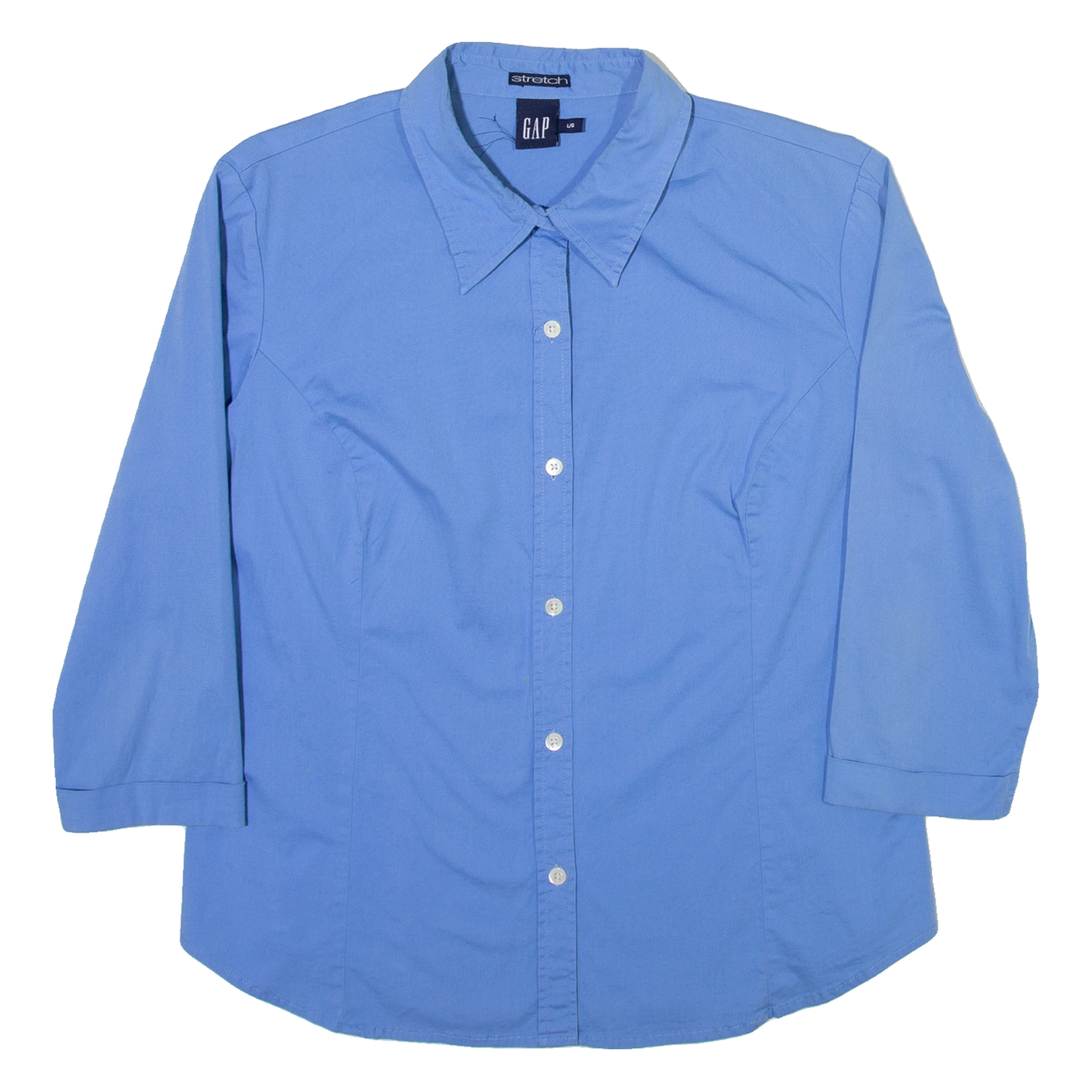 Buy GAP Womens Plain Shirt Blue Long Sleeve L Refurbished - $20.79 GAP Womens Plain Shirt Blue Long Sleeve L Refurbished - N/A refurbished available on Cerqular