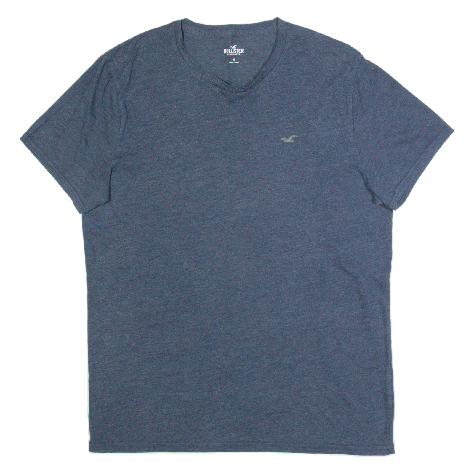 HOLLISTER Mens T-Shirt Blue M Refurbished - N/A refurbished available on Cerqular