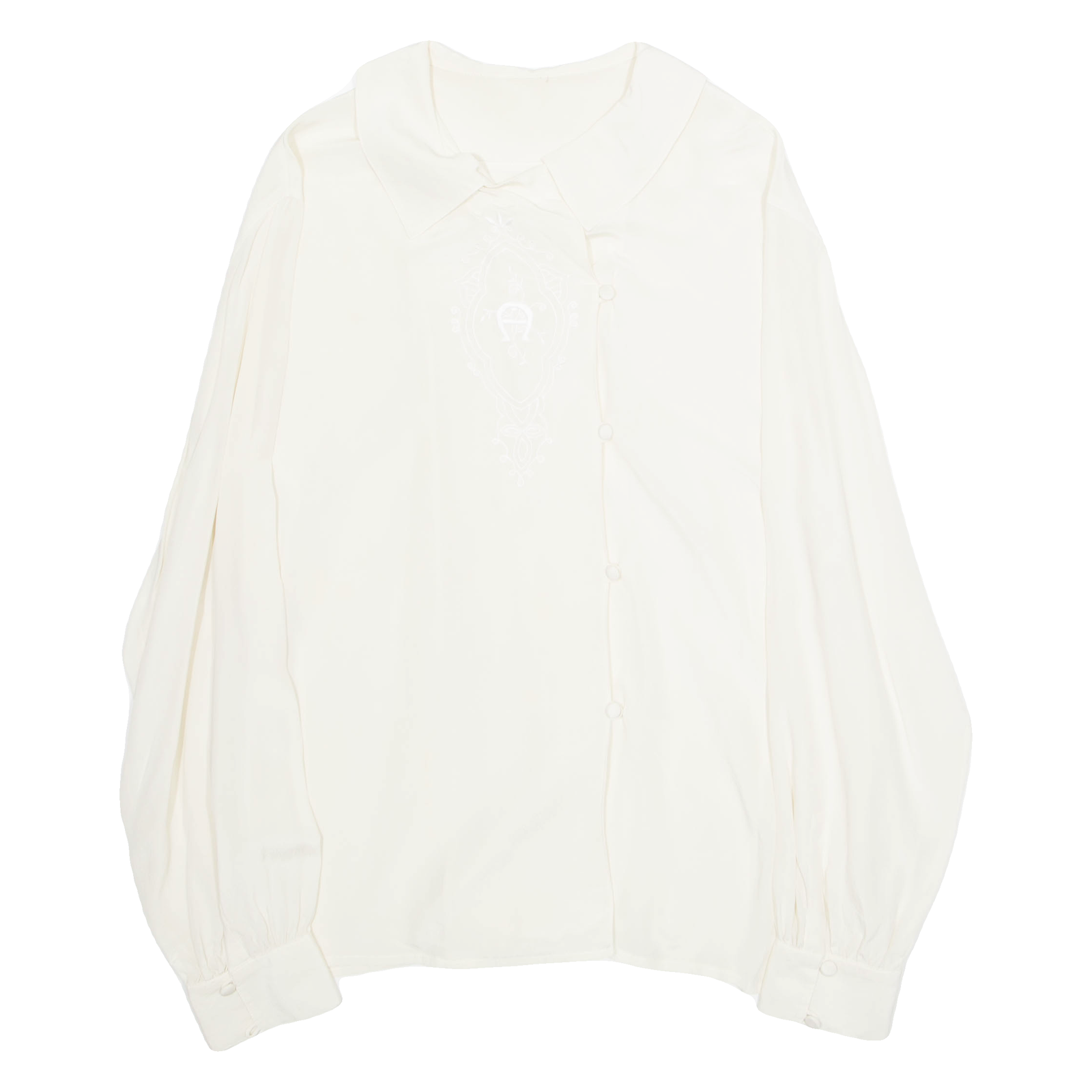Buy Womens Blouse White Long Sleeve L Refurbished - $16.89 Womens Blouse White Long Sleeve L Refurbished - N/A refurbished available on Cerqular