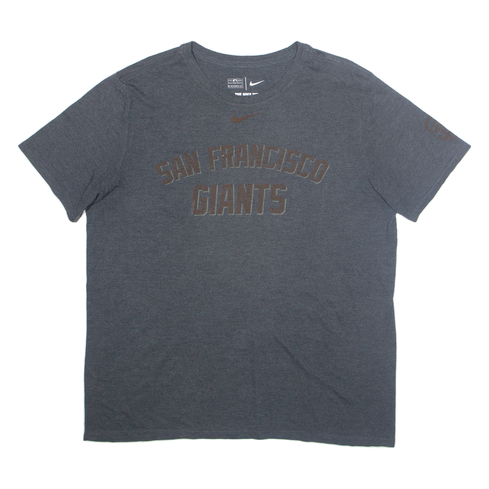 NIKE San Francisco Giants Mens T-Shirt Grey USA L Refurbished - N/A refurbished available on Cerqular