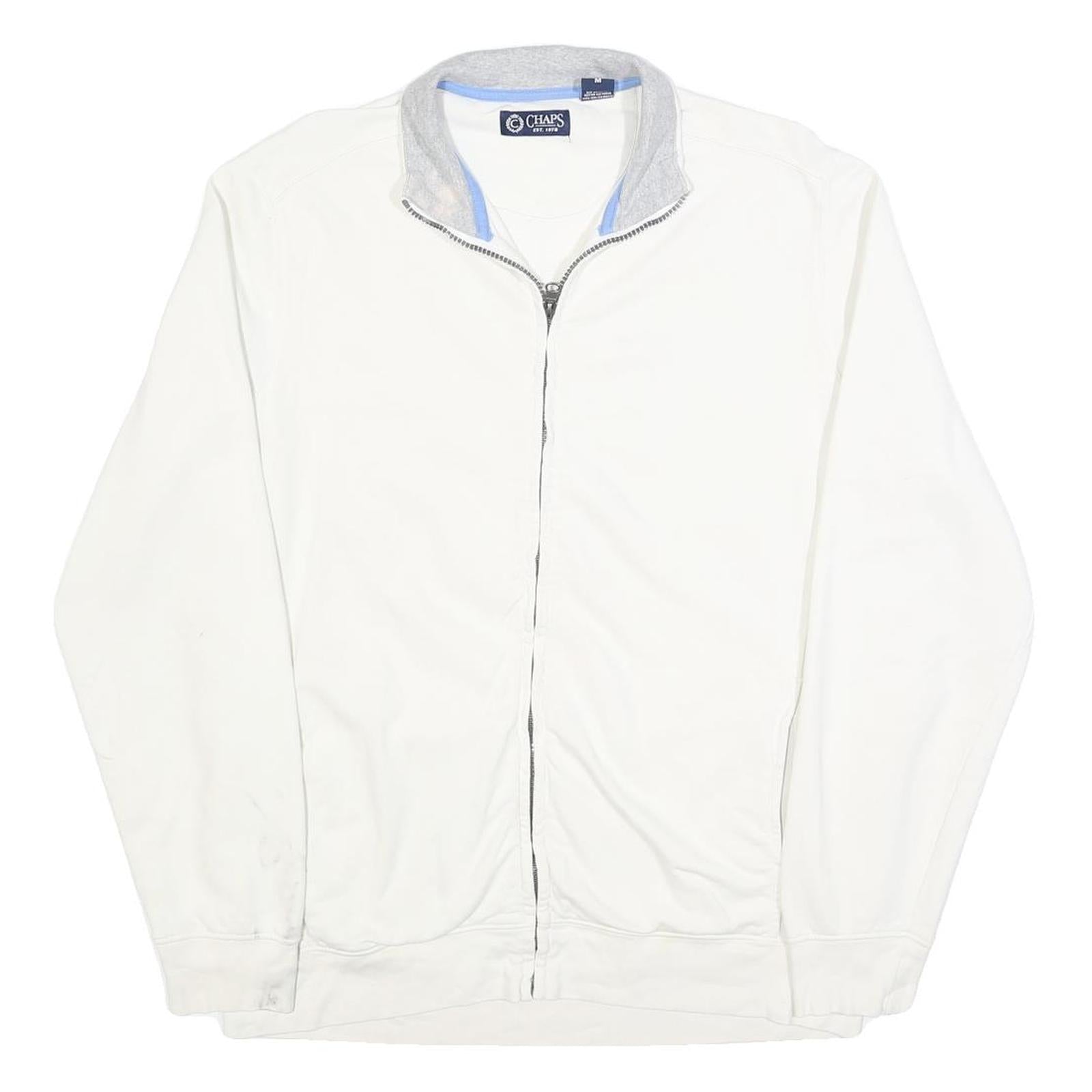 Buy CHAPS Mens White Slim Jacket M Cotton Blend Zip Plain Casual Lightweight Refurbished - $37.69 CHAPS Mens White Slim Jacket M Cotton Blend Zip Plain Casual Lightweight Refurbished - N/A refurbished available on Cerqular