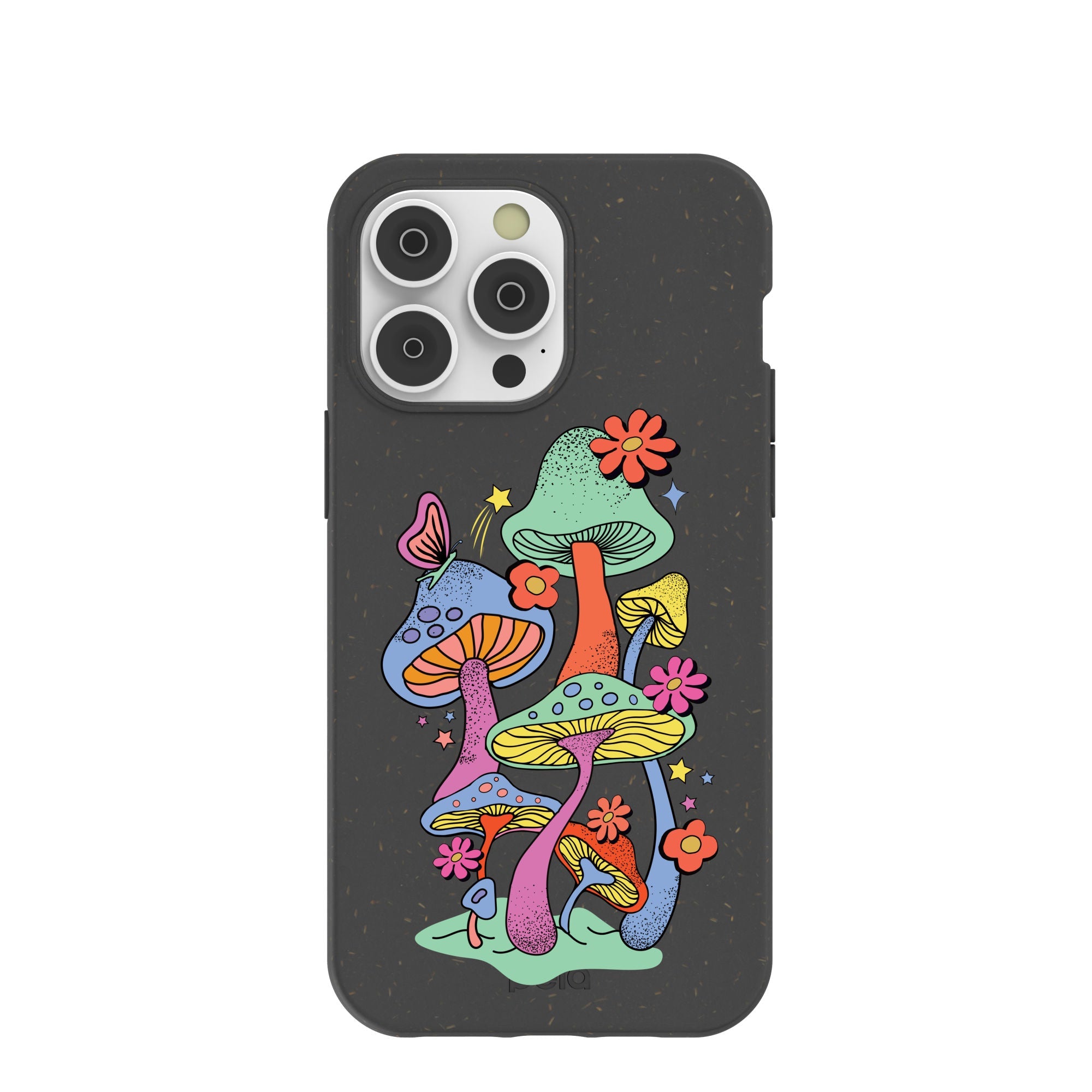 Black Magical Forest iPhone 14 Pro Max Case Refurbished - Pela Case refurbished available on Cerqular