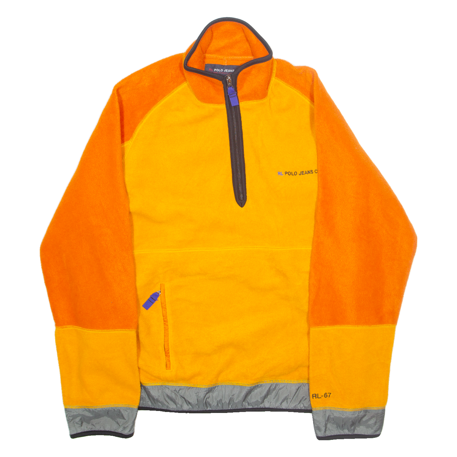 Buy RALPH LAUREN POLO JEANS COMPANY Mens Fleece Orange 1/4 Zip S Refurbished - $163.79 RALPH LAUREN POLO JEANS COMPANY Mens Fleece Orange 1/4 Zip S Refurbished - N/A refurbished available on Cerqular