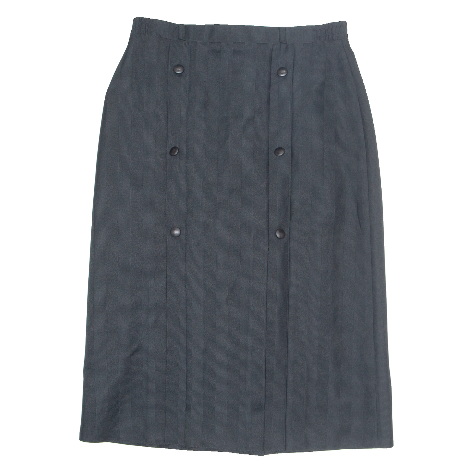 Womens Straight Skirt Black Midi 90s Striped M Refurbished - N/A refurbished available on Cerqular